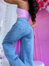 "COSTA RICA" pants HM6743-3 - LIGHT BLUE